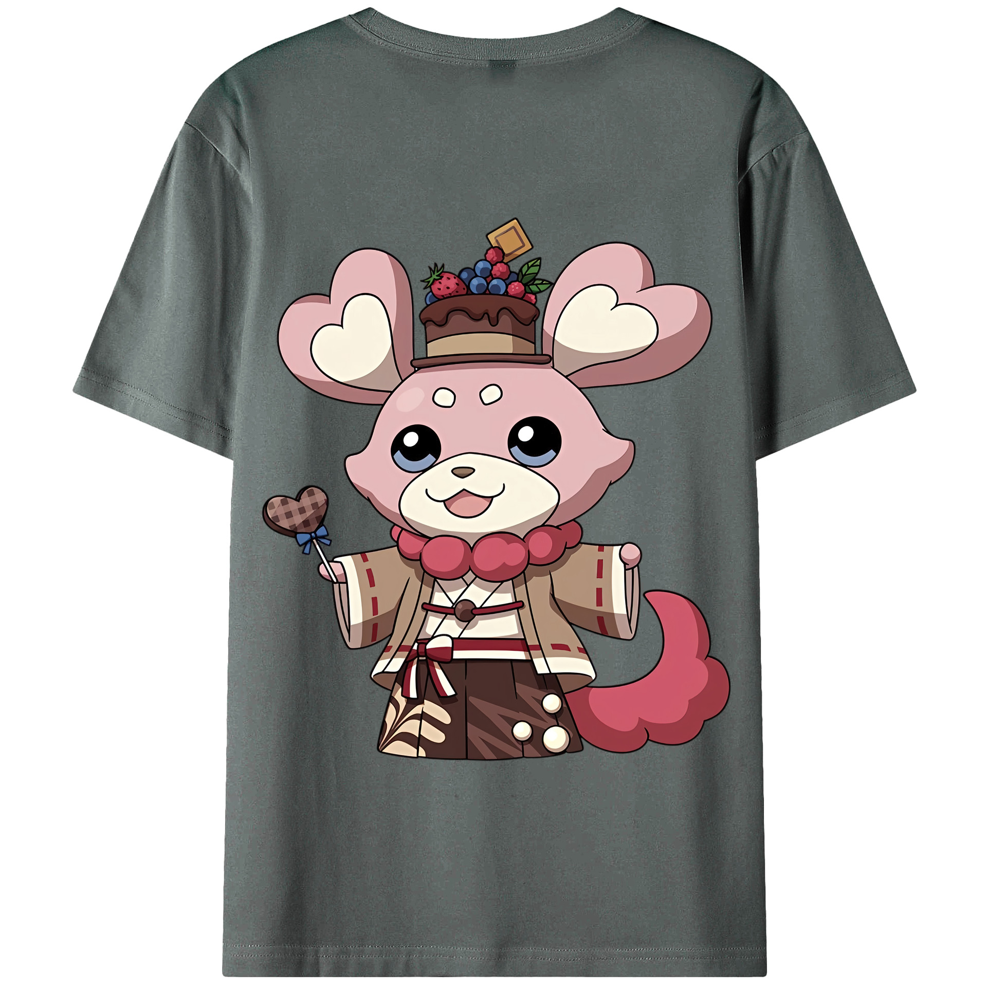 （画像用） 妖怪ウォッチ Yo-kai Watch 綿100％半袖Tシャツ（背面プリント）